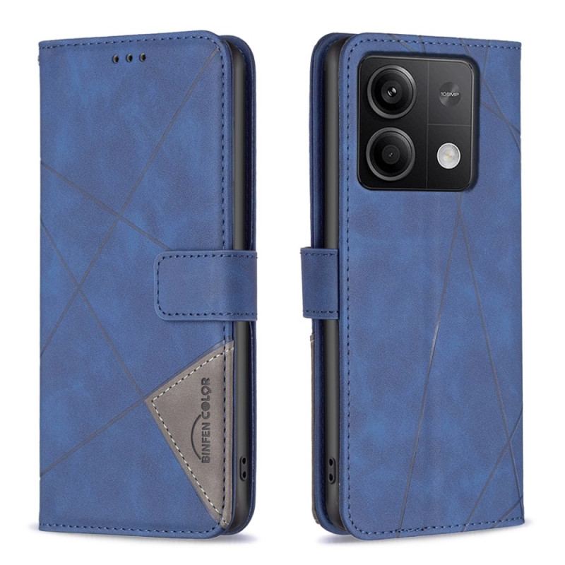 Etui Folio Do Xiaomi Redmi Note 13 4g Diamenty Binfen Kolor