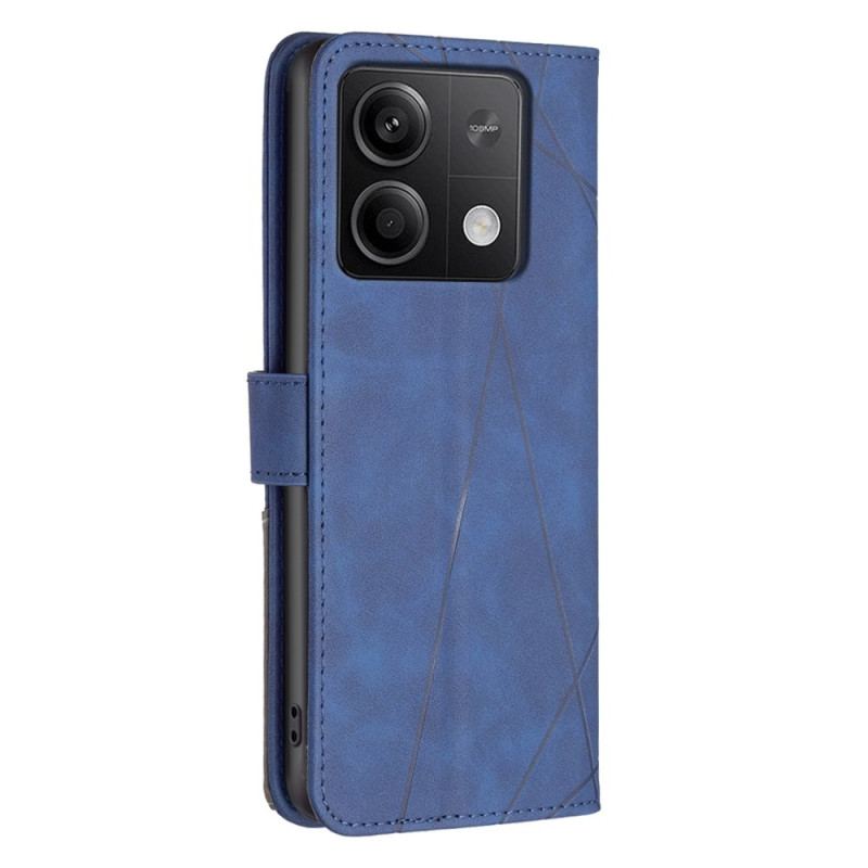 Etui Folio Do Xiaomi Redmi Note 13 4g Diamenty Binfen Kolor