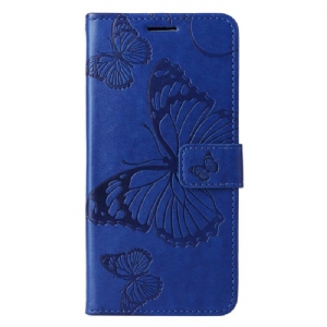 Etui Folio Do Xiaomi Redmi Note 13 4g Gigantyczne Motyle Z Paskiem