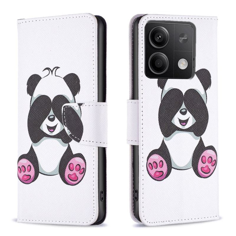 Etui Folio Do Xiaomi Redmi Note 13 4g Panda