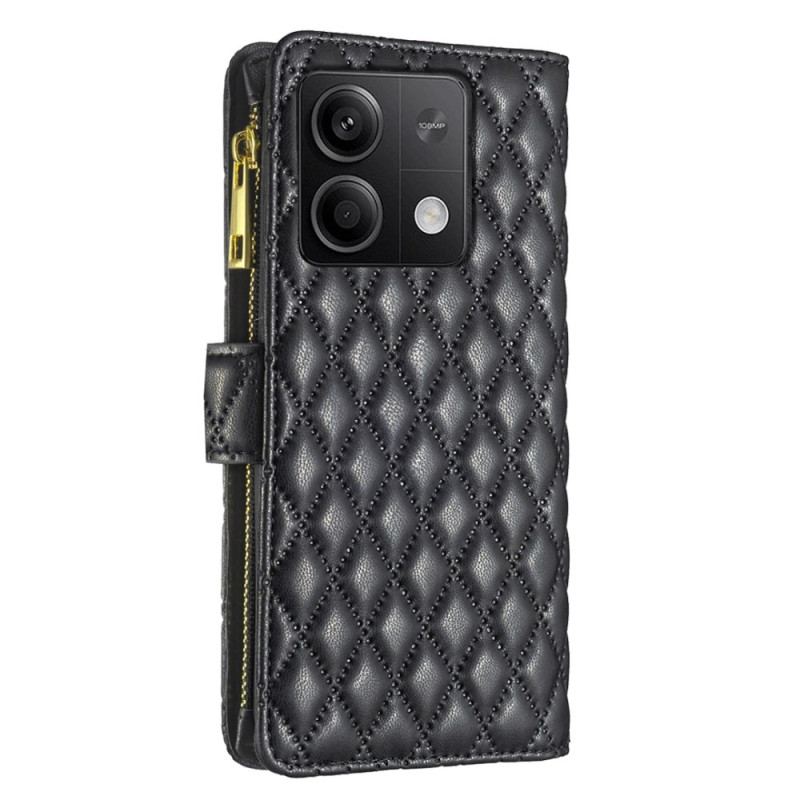 Etui Folio Do Xiaomi Redmi Note 13 4g Pikowana Binfen Kolor