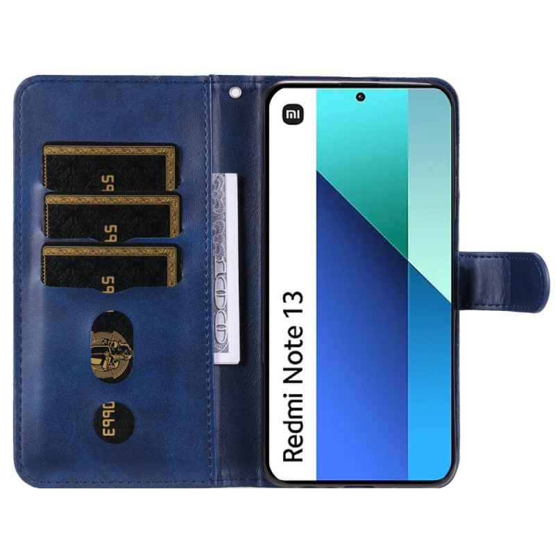 Etui Folio Do Xiaomi Redmi Note 13 4g Przednia Portmonetka