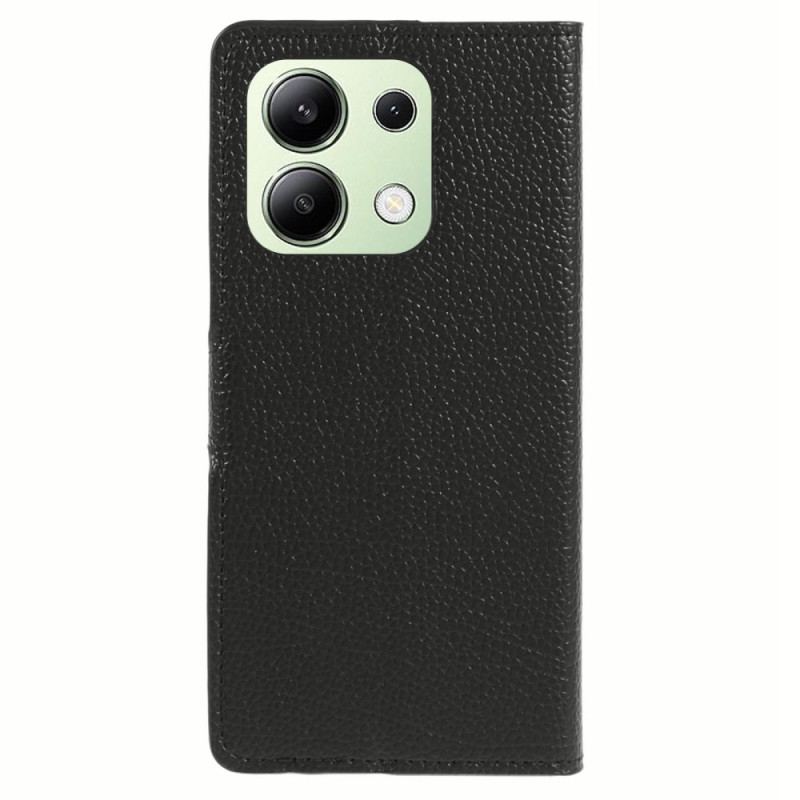 Etui Folio Do Xiaomi Redmi Note 13 4g Tekstura Liczi Z Paskiem