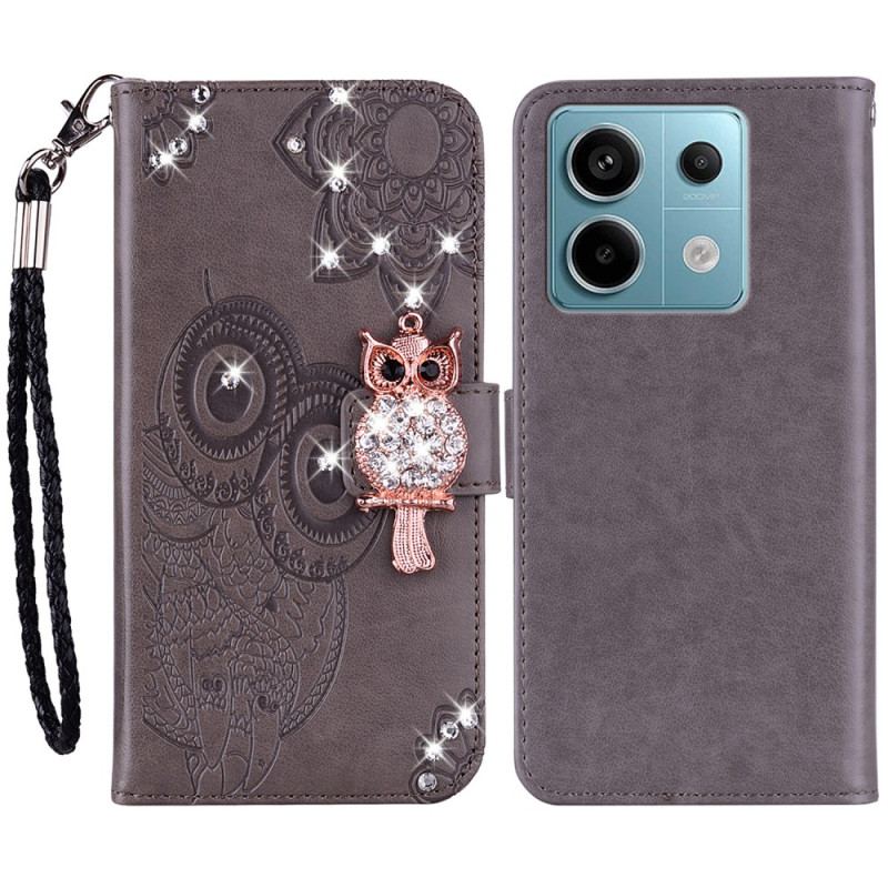 Etui Folio Do Xiaomi Redmi Note 13 4g Urok Sowy