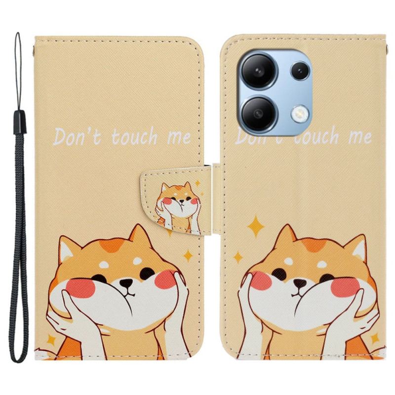 Etui Folio Do Xiaomi Redmi Note 13 4g Wzór Paska Akita