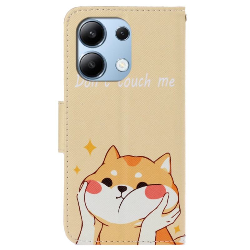 Etui Folio Do Xiaomi Redmi Note 13 4g Wzór Paska Akita