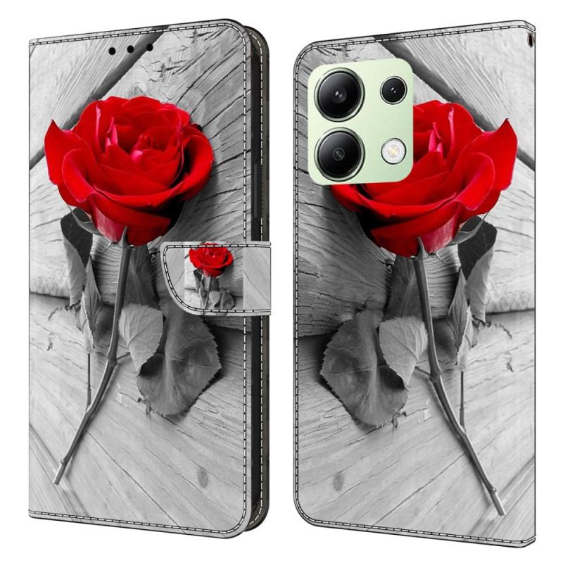 Etui Folio Xiaomi Redmi Note 13 4g Różowy