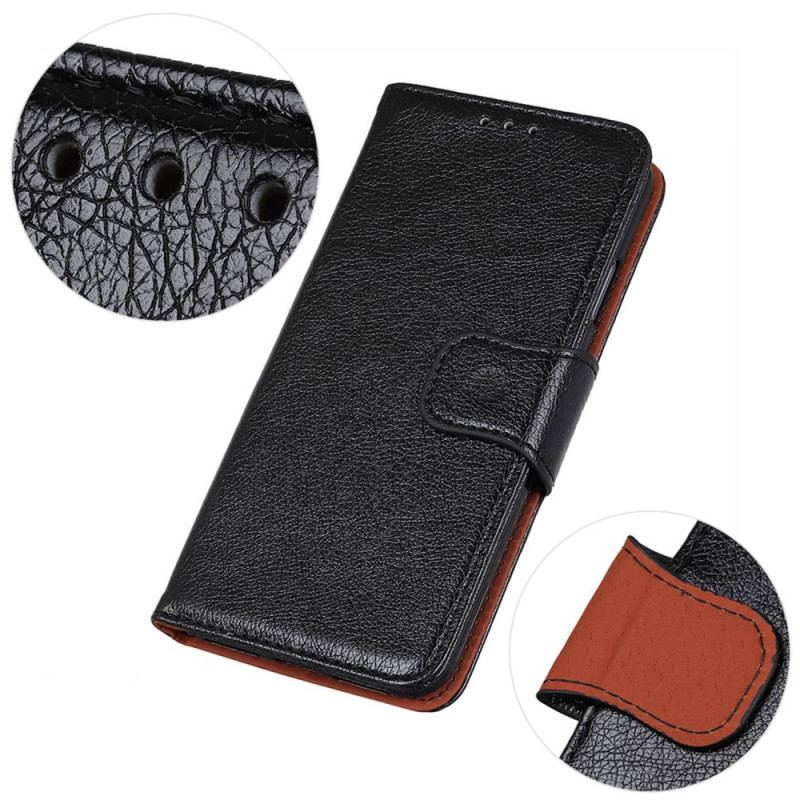 Etui Folio Xiaomi Redmi Note 13 4g Tekstura Nappa