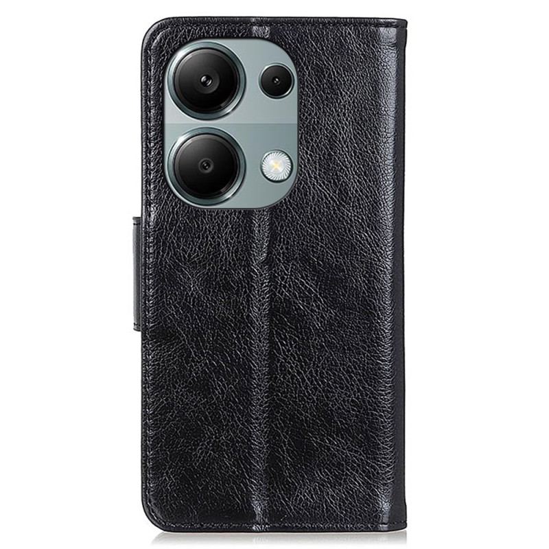 Etui Folio Xiaomi Redmi Note 13 4g Tekstura Nappa