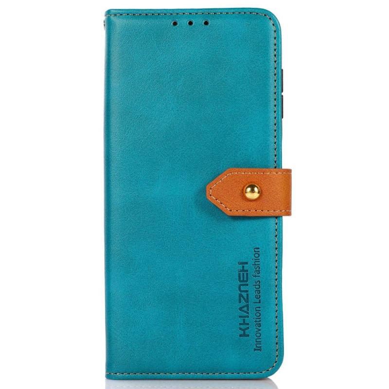 Etui Folio Xiaomi Redmi Note 13 4g Złota Zapinka Khazneh