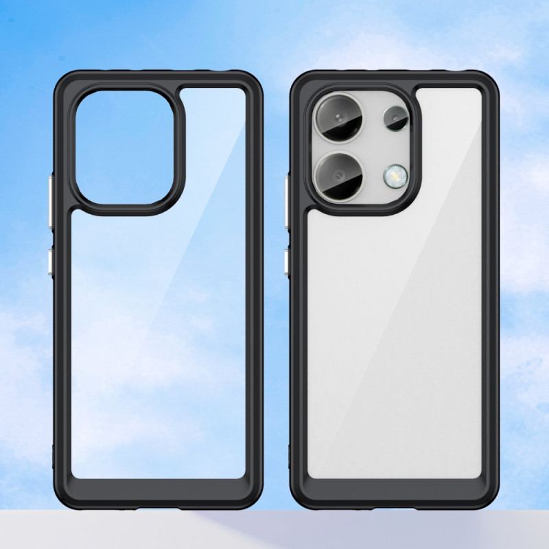 Etui Xiaomi Redmi Note 13 4g Hybrydowe Kolorowe Krawędzie Etui Ochronne