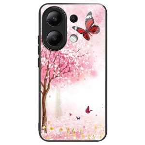 Etui Xiaomi Redmi Note 13 4g Kwiaty Wiśni Ze Szkła Hartowanego Etui Ochronne