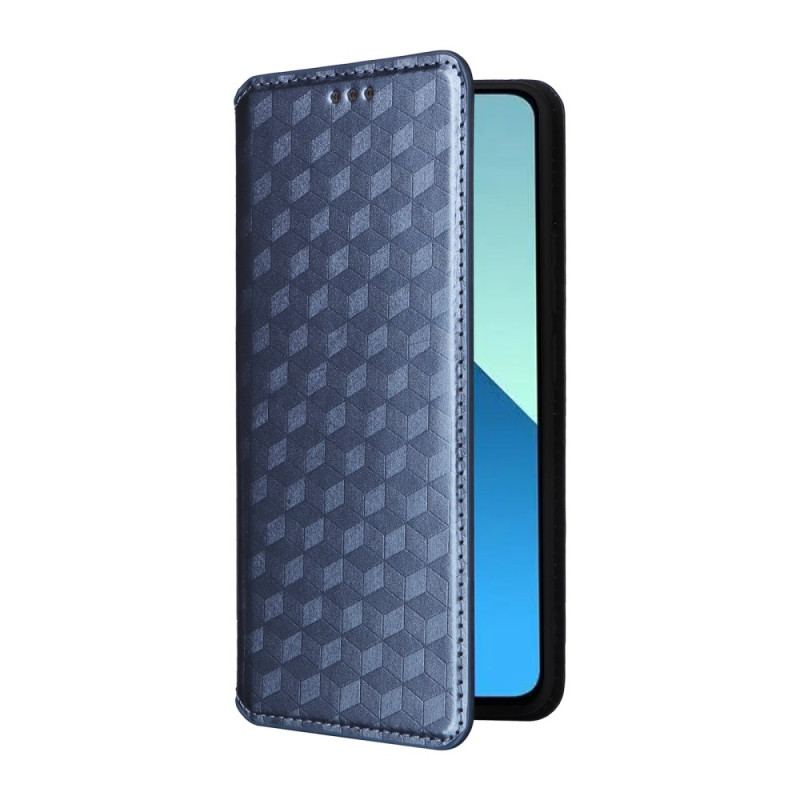 Flip Kotelot Xiaomi Redmi Note 13 4g Etui Na Telefon Diamenty 3d