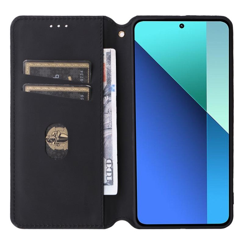 Flip Kotelot Xiaomi Redmi Note 13 4g Etui Na Telefon Diamenty 3d