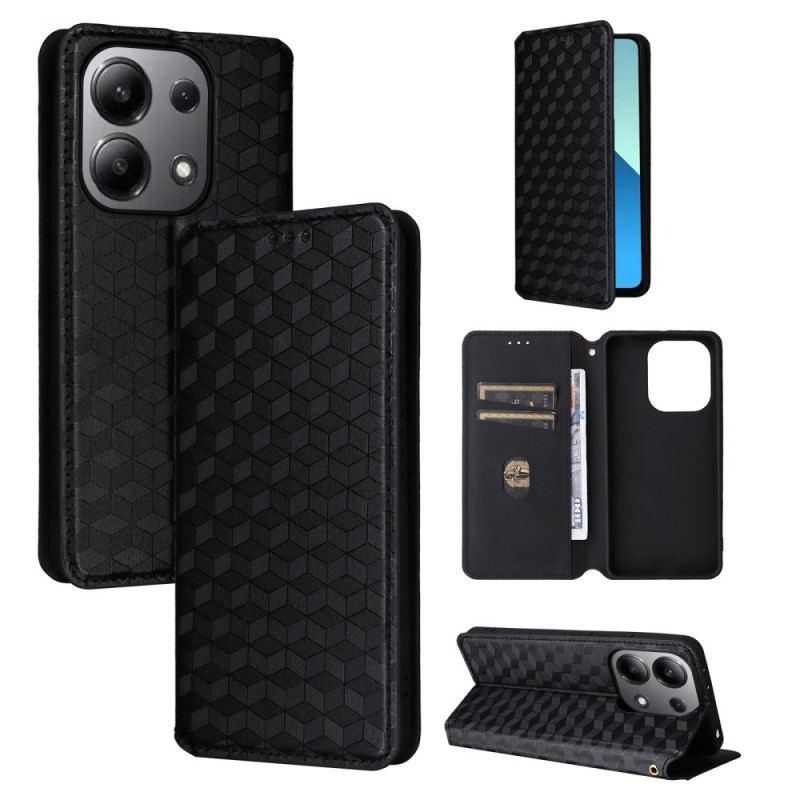 Flip Kotelot Xiaomi Redmi Note 13 4g Etui Na Telefon Diamenty 3d