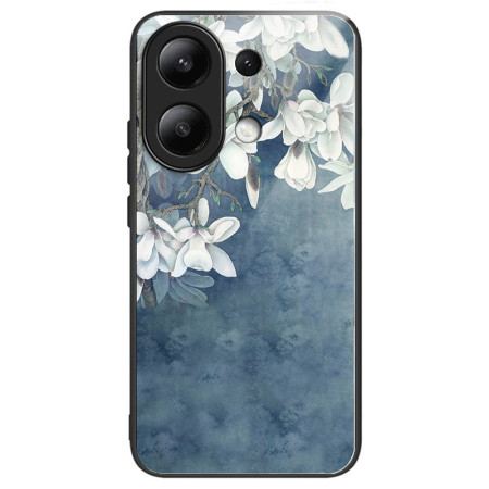 Futerały Xiaomi Redmi Note 13 4g Etui Na Telefon Magnolie Szkło Hartowane