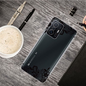 Etui do Xiaomi 11T / 11T Pro Biznes Kwiat Koronki