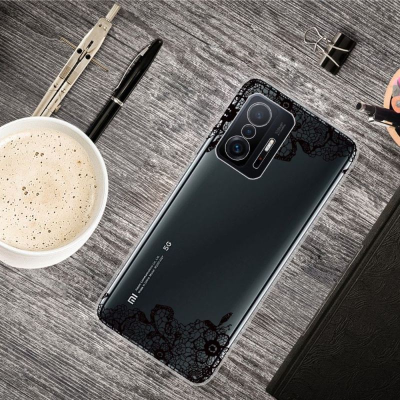 Etui do Xiaomi 11T / 11T Pro Biznes Kwiat Koronki