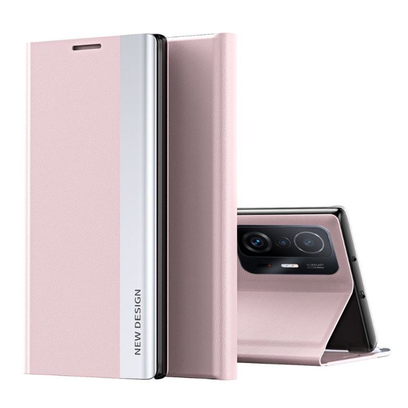 Etui do Xiaomi 11T / 11T Pro Biznesowy Magnes Z Efektem Skóry