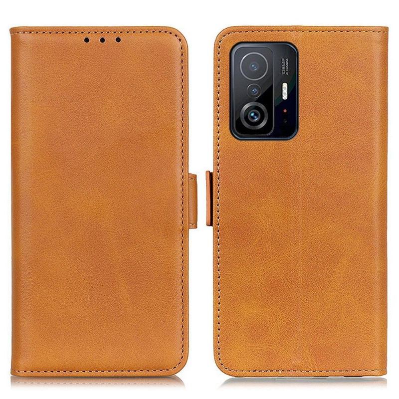 Etui do Xiaomi 11T / 11T Pro Portfel Matowa Sztuczna Skóra