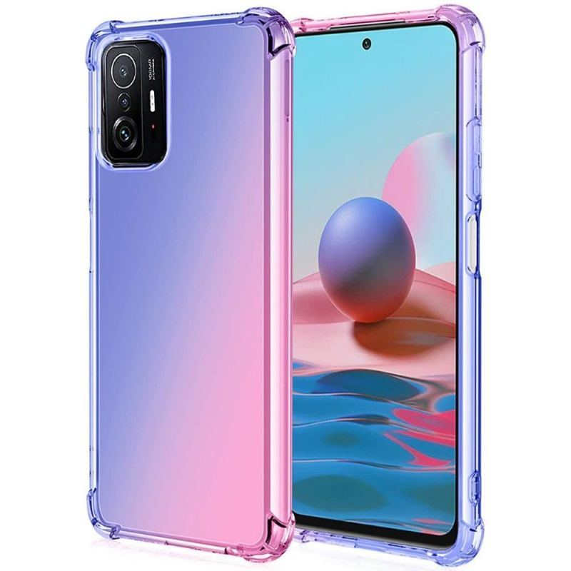 Etui do Xiaomi 11T / 11T Pro Przezroczysty Dwukolorowy