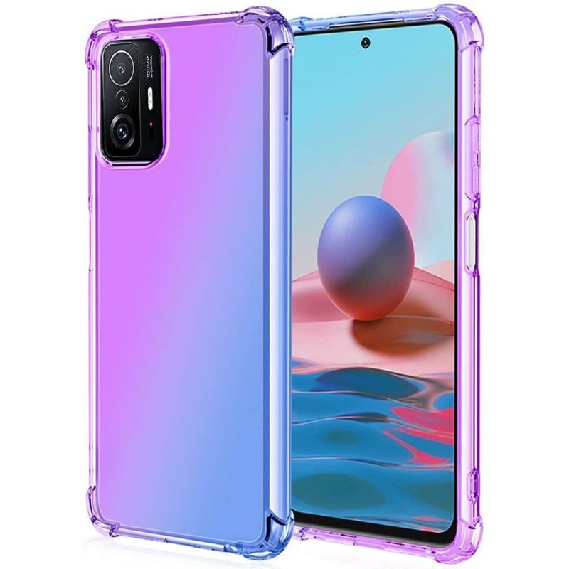 Etui do Xiaomi 11T / 11T Pro Przezroczysty Dwukolorowy