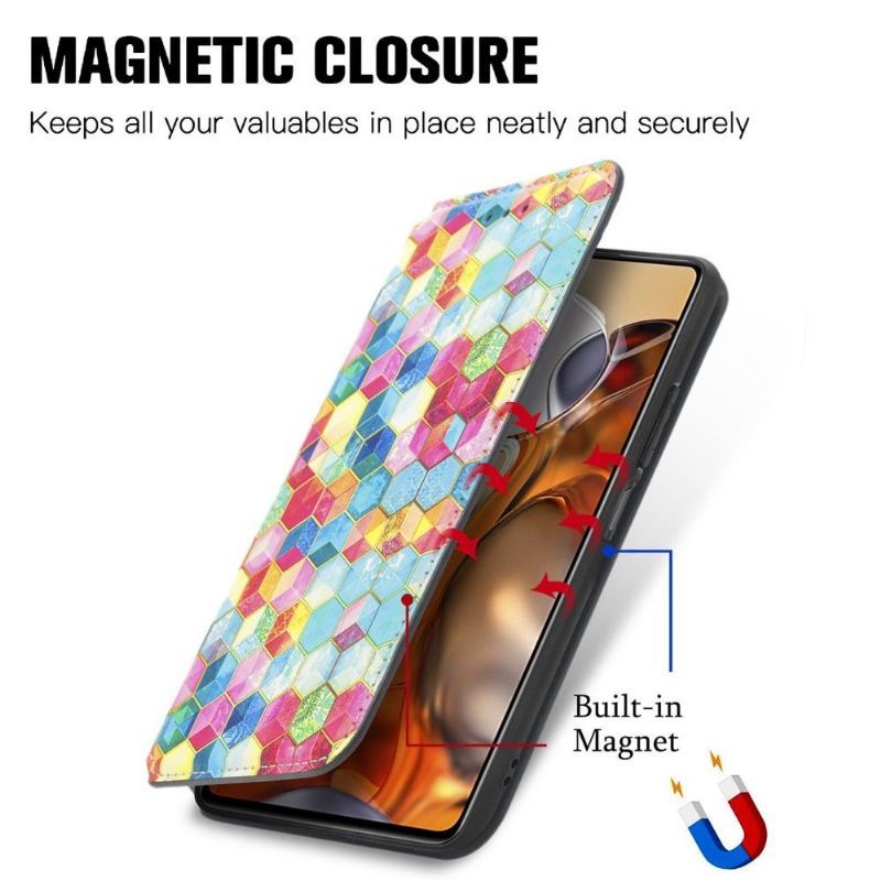 Etui Folio do Xiaomi 11T / 11T Pro Classic Cube 3d