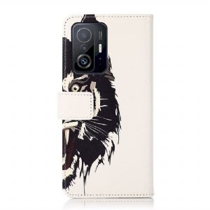 Etui Folio do Xiaomi 11T / 11T Pro Classic Fierce Tiger