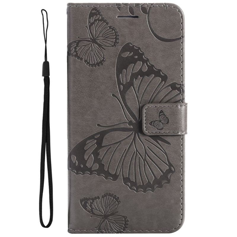 Etui Folio do Xiaomi 11T / 11T Pro Classic Obsługa Funkcji Motyli