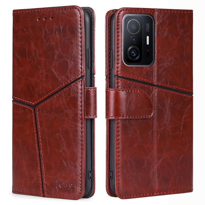 Etui Folio do Xiaomi 11T / 11T Pro Classic Retro Lines