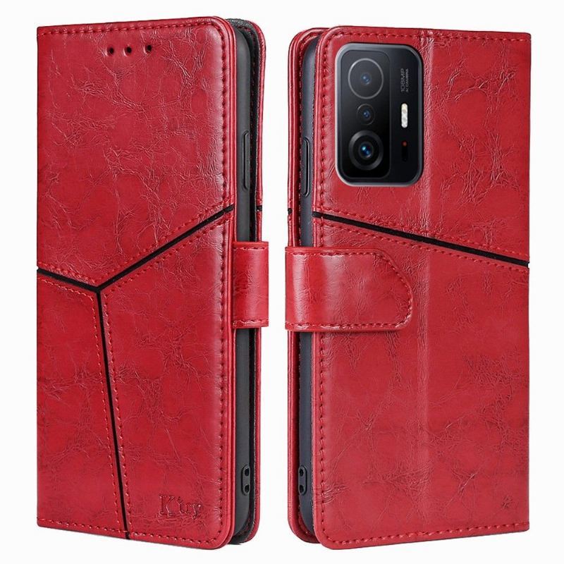 Etui Folio do Xiaomi 11T / 11T Pro Classic Retro Lines