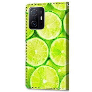 Etui Folio do Xiaomi 11T / 11T Pro Cytryna