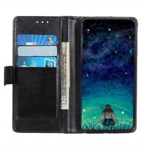 Etui Folio do Xiaomi 11T / 11T Pro Efekt Skóry Z Nitami