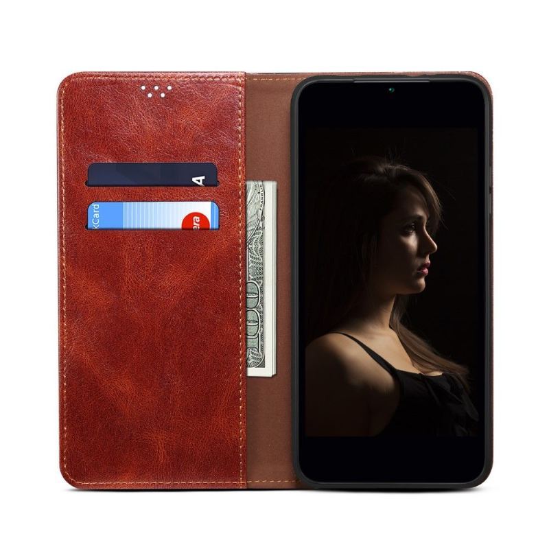 Etui Folio do Xiaomi 11T / 11T Pro Ernestine Odsłonięte Szwy