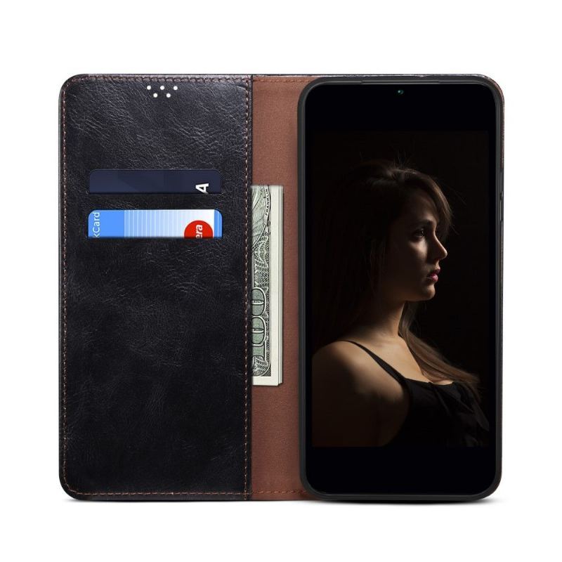 Etui Folio do Xiaomi 11T / 11T Pro Ernestine Odsłonięte Szwy