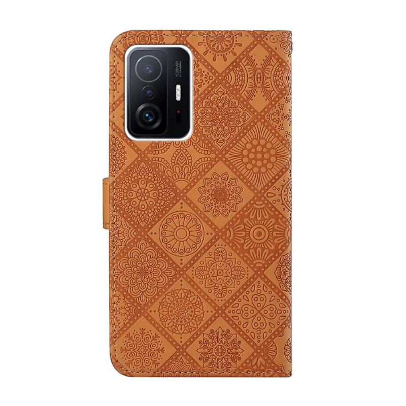 Etui Folio do Xiaomi 11T / 11T Pro Kalejdoskop Mandala