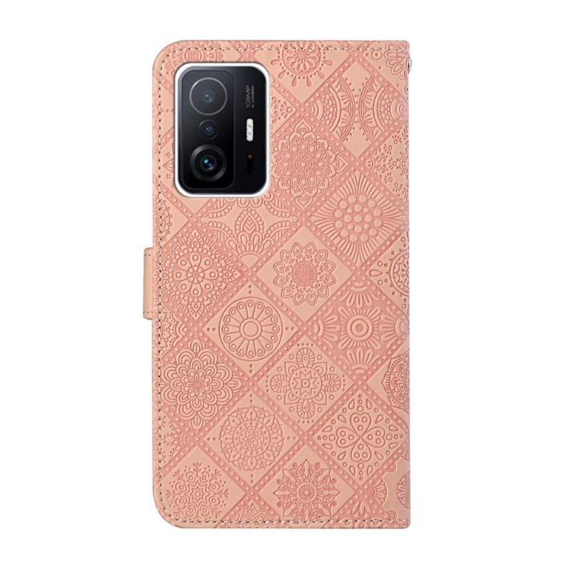 Etui Folio do Xiaomi 11T / 11T Pro Kalejdoskop Mandala