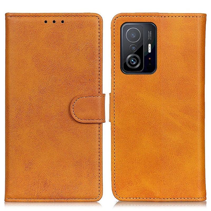 Etui Folio do Xiaomi 11T / 11T Pro Marius Efekt Matowej Skóry