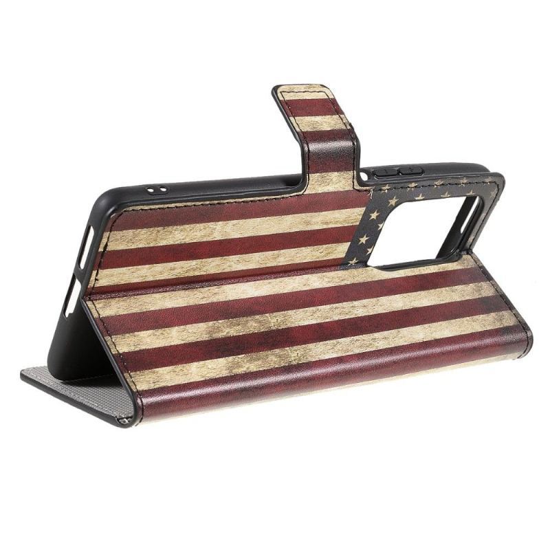 Etui Folio do Xiaomi 11T / 11T Pro Vintage American Flag