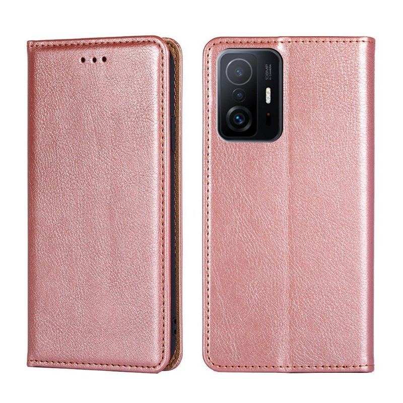 Etui Na Telefon do Xiaomi 11T / 11T Pro Biznes Etui Folio Czysta Sztuczna Skóra