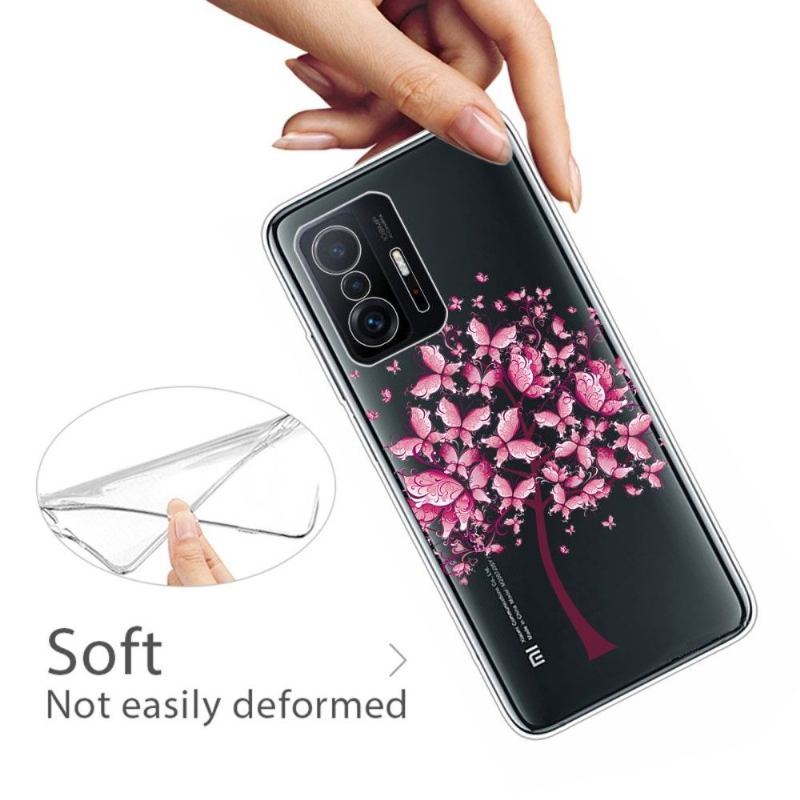 Futerały do Xiaomi 11T / 11T Pro Motyl Drzewo