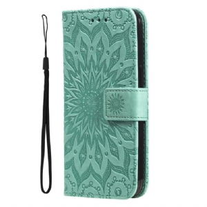 Etui Folio Do Motorola Edge 50 Mandala Z Paskiem