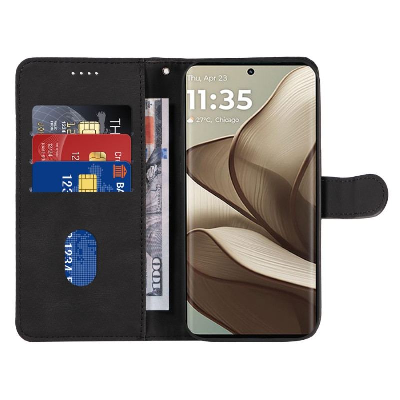 Etui Folio Motorola Edge 50 Faliste Linie Etui Ochronne