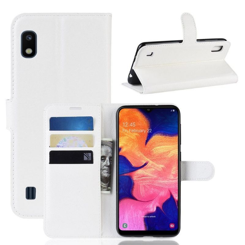 Etui do Samsung Galaxy A10 Anti-fall Skórzane Etui Na Karty W Stylu