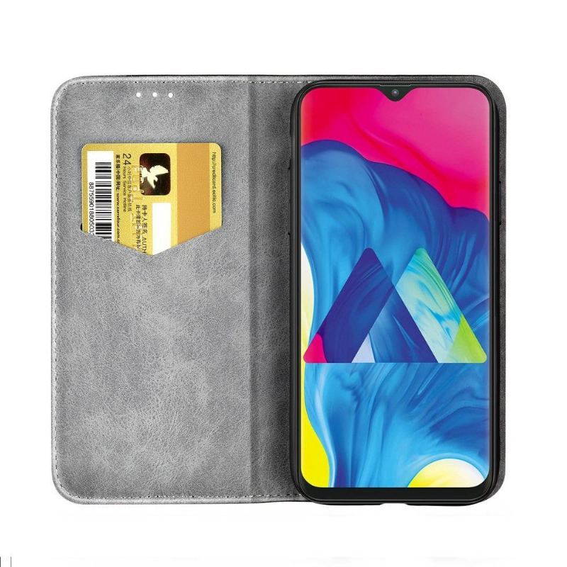 Etui do Samsung Galaxy A10 Hirachus Bicolor Efekt Skóry