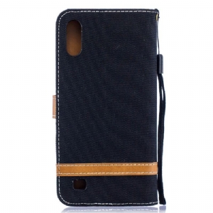 Etui Folio do Samsung Galaxy A10 Cloth Coating Card Holder