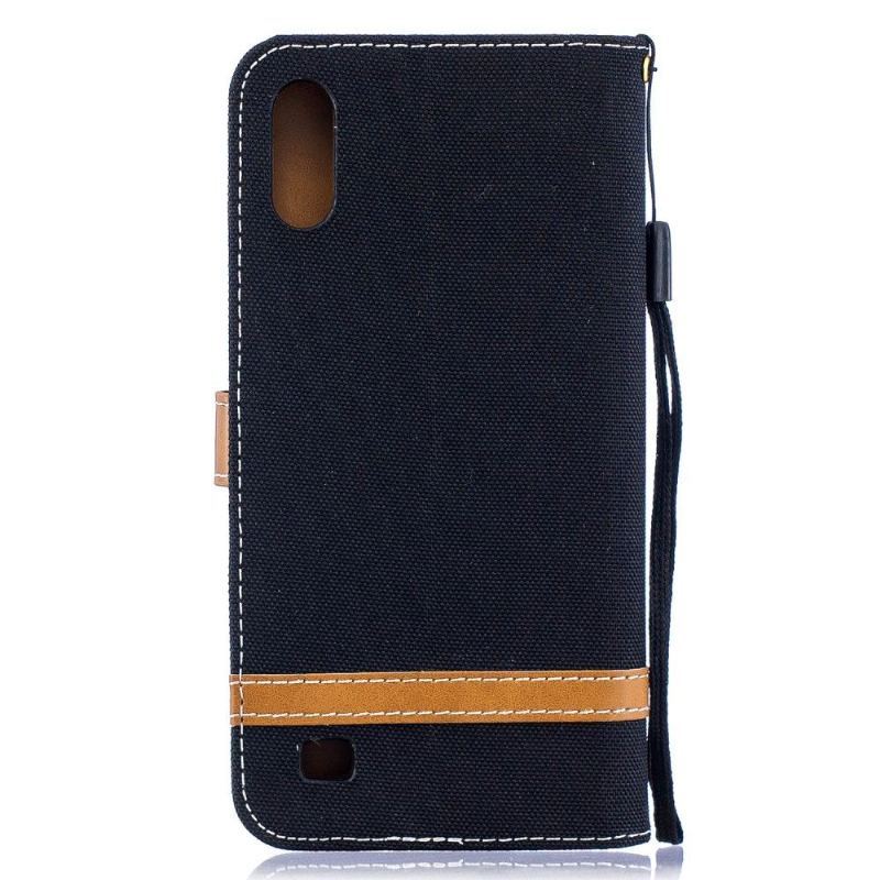 Etui Folio do Samsung Galaxy A10 Cloth Coating Card Holder