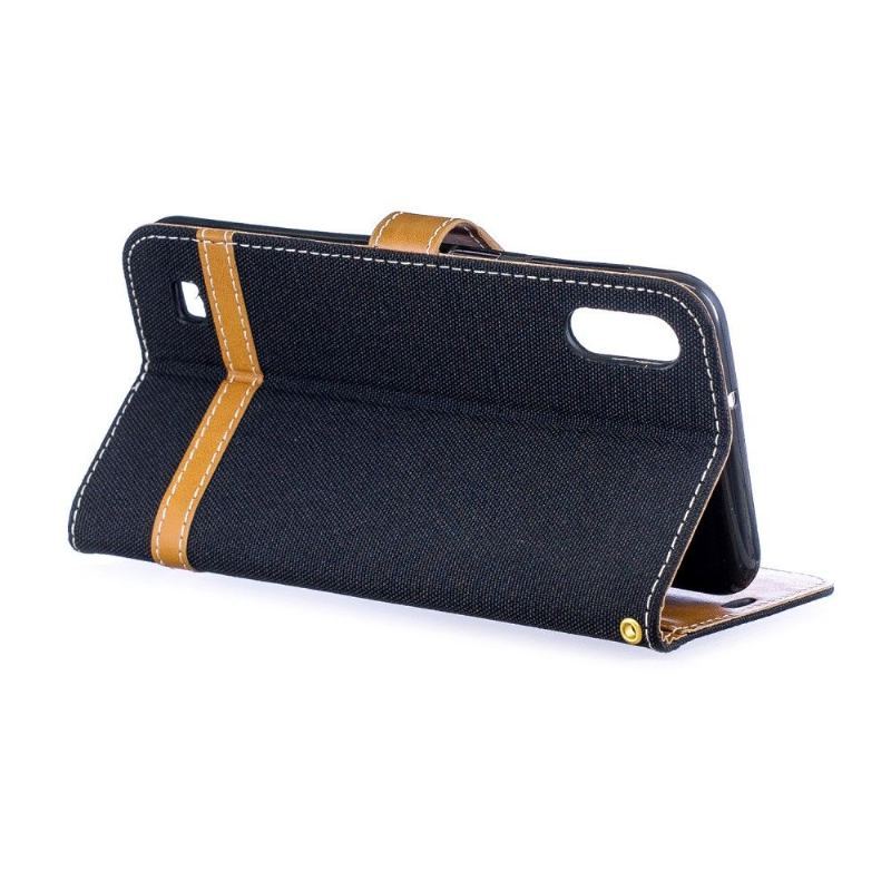 Etui Folio do Samsung Galaxy A10 Cloth Coating Card Holder