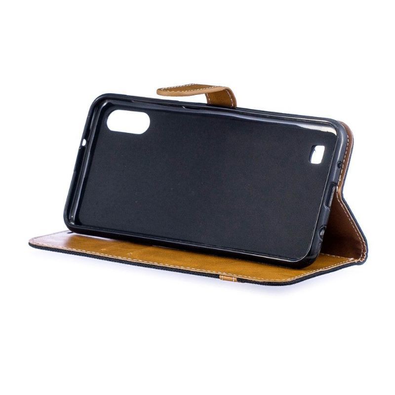 Etui Folio do Samsung Galaxy A10 Cloth Coating Card Holder