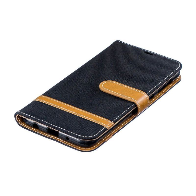 Etui Folio do Samsung Galaxy A10 Cloth Coating Card Holder